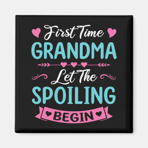 Time Grandma New Grandma Ba Magnet