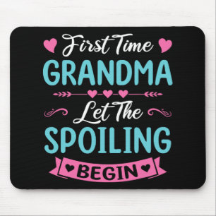 Time Grandma New Grandma Ba Mouse Pad
