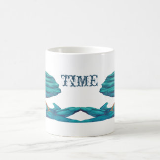 Time hands mug