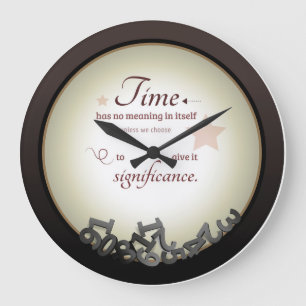 Time in itself Wall clock