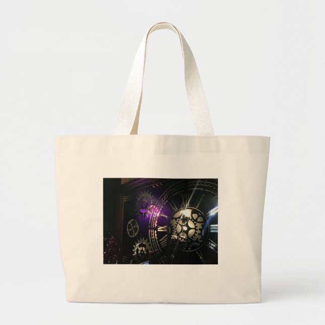Time-Inspired Tote Bag Can Be Personalised (Front)