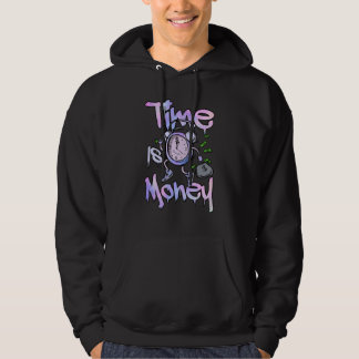 Time Is Clock Dripping Zen Master 4s Matching Hoodie