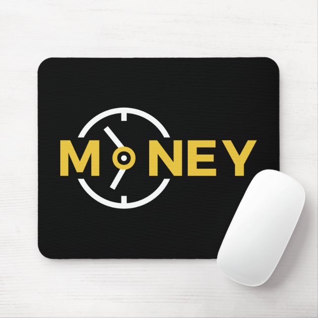 Time is Money Mouse Pad (With Mouse)