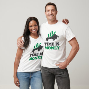 Time Is Money Shirt - Funny Crypto Meme - Bitcoin