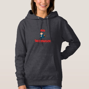 Time Is Running – Minimalist Typography Poster Hoodie