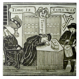 'Time Is, Time Was', copy of an illustration from Ceramic Tile