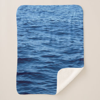 Time lapse photography of body of water sherpa blanket