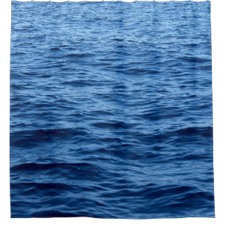 Time lapse photography of body of water shower curtain