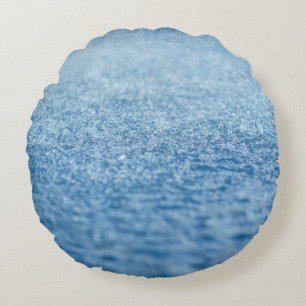 Time-lapse photography of rain round cushion