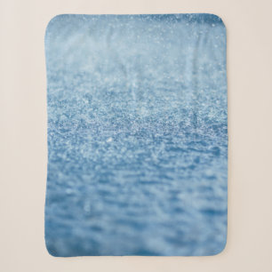 Time-lapse photography of rain sherpa blanket