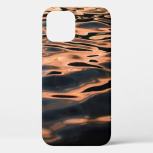 Time lapse photography of rippling water iPhone 12 case