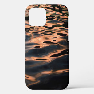 Time lapse photography of rippling water iPhone 12 case