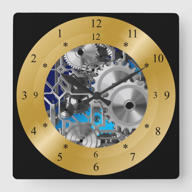 Time Machine Clock ~ Runs Forward & Backward ~ (Front)