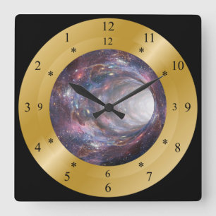Time Machine Clock ~ Space Wormhole ~ Time Warp ~