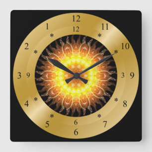 Time Machine Clock ~ Toasted Sun ~