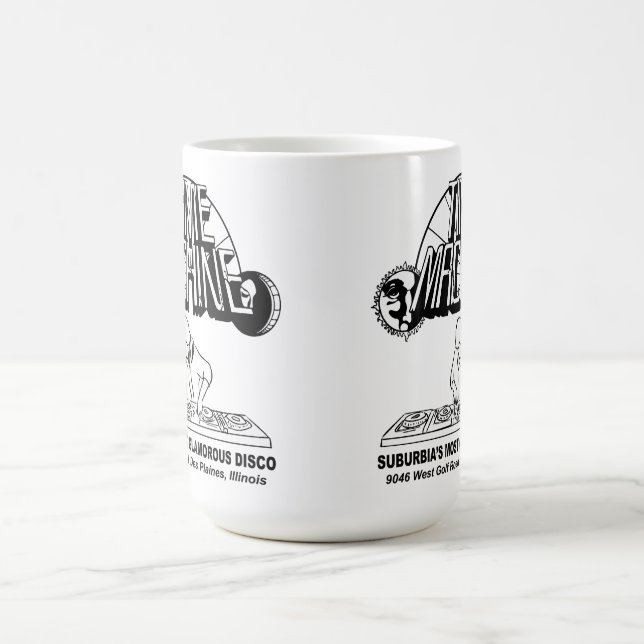 Time Machine Disco, Des Plaines (Niles), IL Coffee Mug (Center)