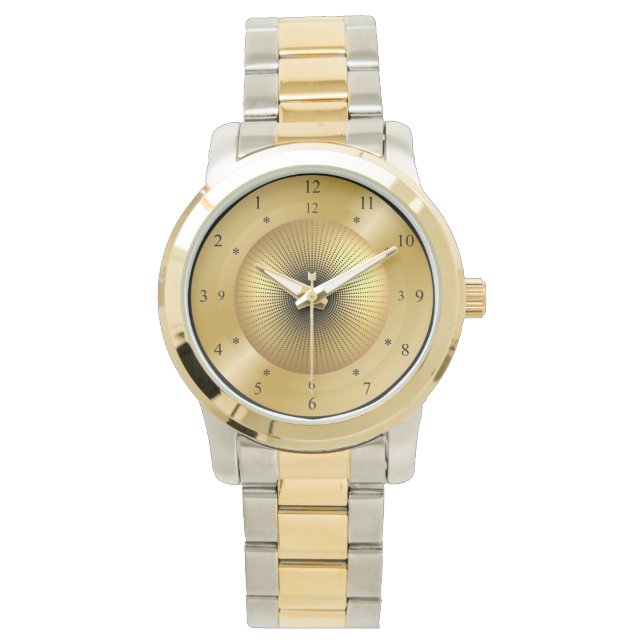 Time Machine ~ Golden Black Hole ~ Time Travel Watch (Front)