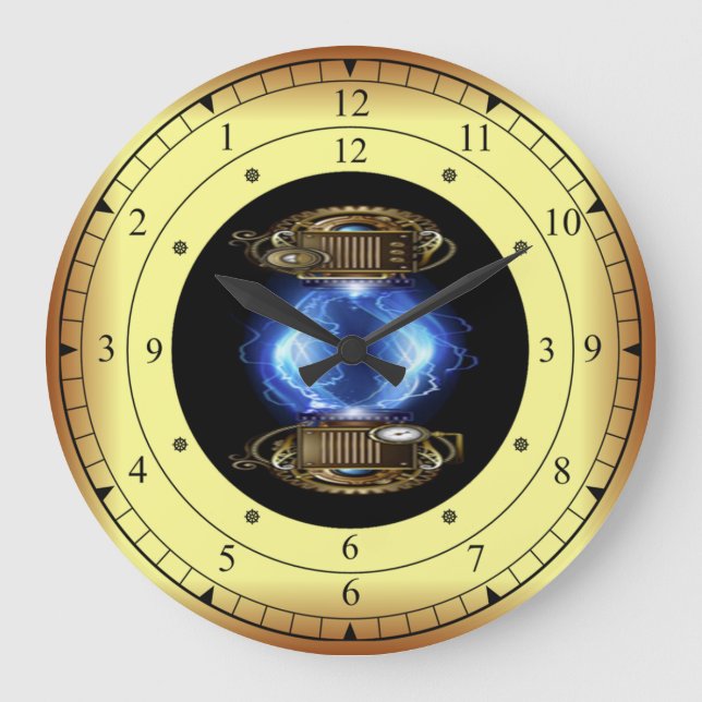 Time Machine Portal ~ Time/Space/ Continuum ~  Large Clock (Front)
