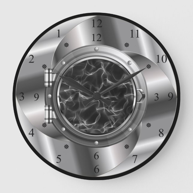 Time Machine Portal ~XZZ 01~Time/Space/Continuum ~ Large Clock (Front)