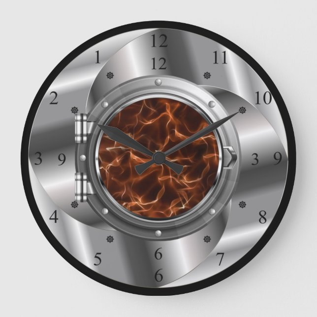 Time Machine Portal ~XZZ 03~Time/Space/Continuum ~ Large Clock (Front)