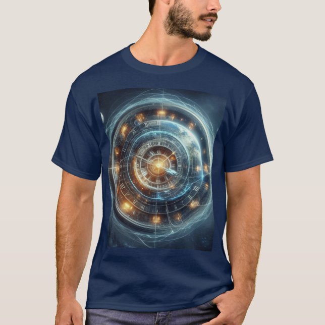Time Machine, Time Travel, ~ Space/Time Continuum* T-Shirt (Front)