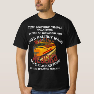 TIME MACHINE TRAVEL ALASKA VACATIONS AK T-Shirt