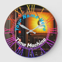 Time machine Wall Clock