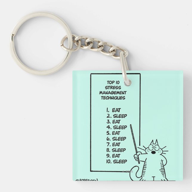 Time Management Key Ring (Front)