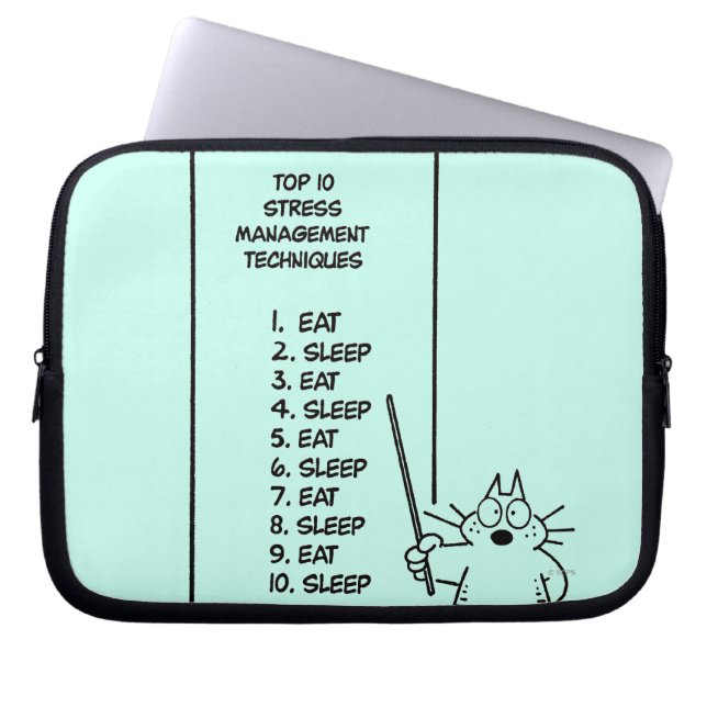 Time Management Laptop Sleeve (Front)