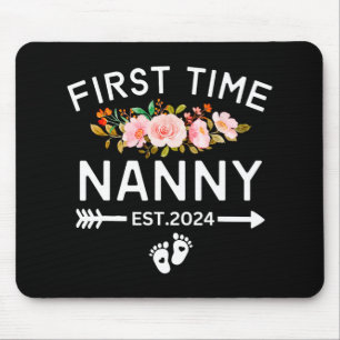 Time Nanny Est 2024 Promoted To New Ba  Mouse Pad