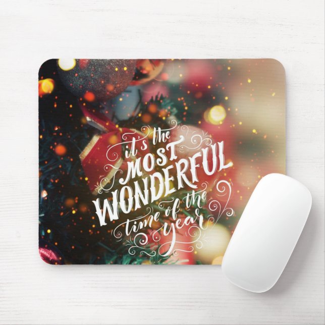 Time of the Year Mouse Pad (With Mouse)