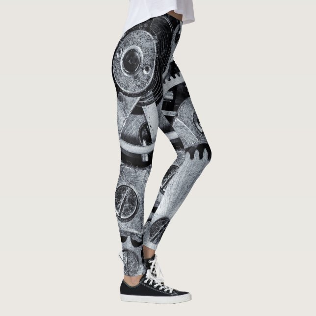 Time Piece Mechanics Leggings (Right)