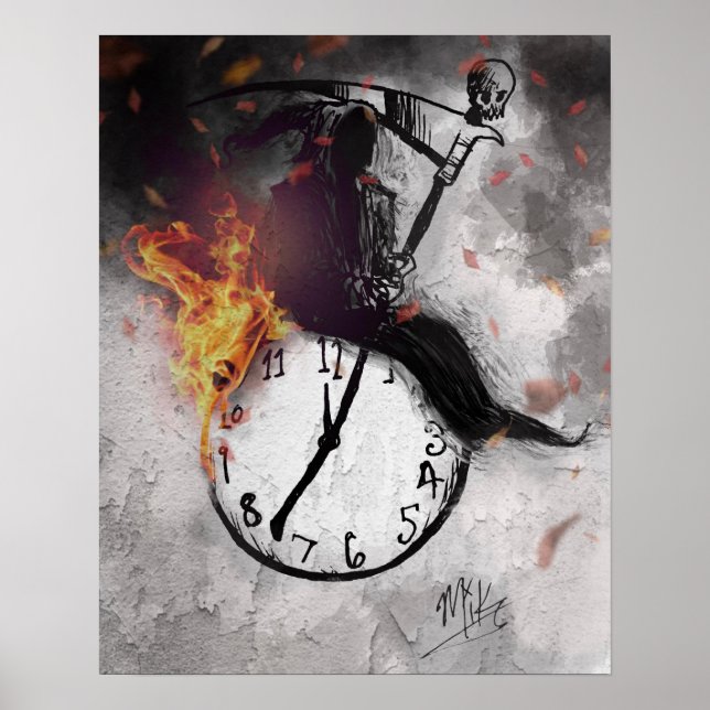 Time Poster Print (Front)