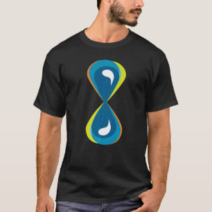 Time Sand Hourglass Hour Glass Water T-Shirt
