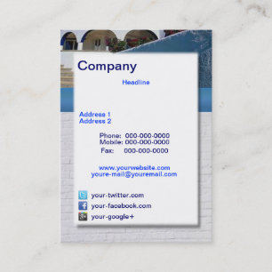 Time Share Business Card