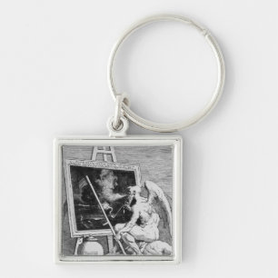 Time smoking a Picture, 1761 Key Ring