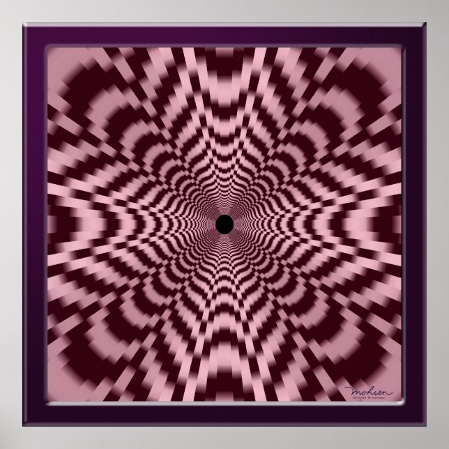 Time Space Curvature Poster (Front)