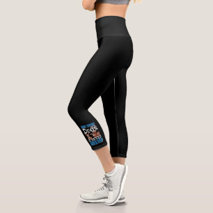 Time Spent with Dogs is Never Wasted Capri Leggings