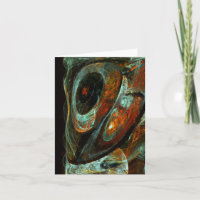 Time Split Abstract Art