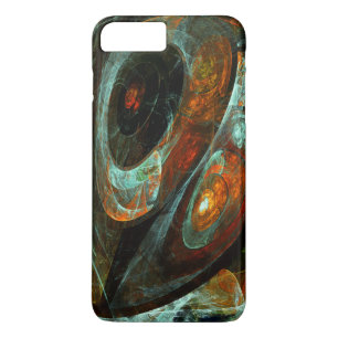 Time Split Abstract Art iPhone 8 Plus/7 Plus Case