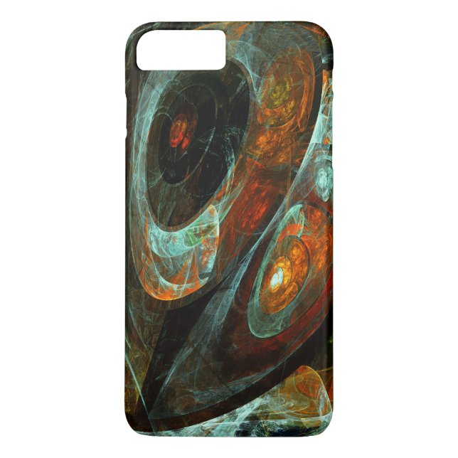 Time Split Abstract Art Case-Mate iPhone Case (Back)