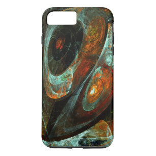 Time Split Abstract Art iPhone 8 Plus/7 Plus Case