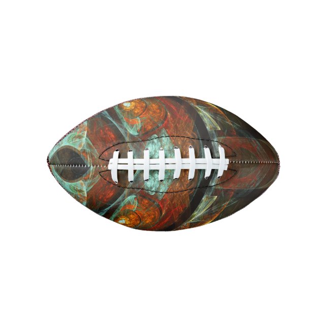 Time Split Abstract Art Football (Front)
