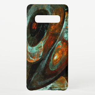 Time Split Abstract Art Samsung Galaxy Case