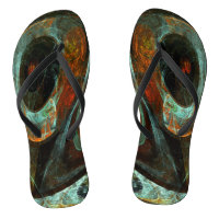 Time Split Abstract Art