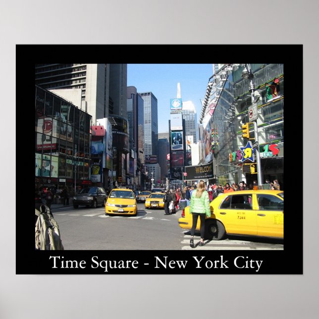 Time Square - New York City Poster (Front)