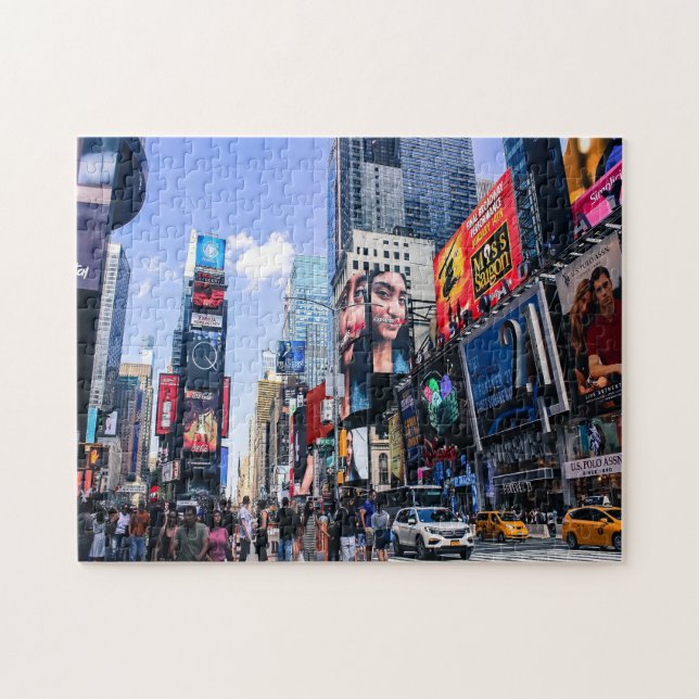 Time Square New York. Jigsaw Puzzle (Horizontal)