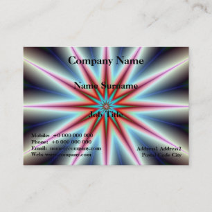 Time Star Chubby Business Card