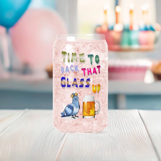 Time To Back That Glass Up (Insitu (Baby Shower))