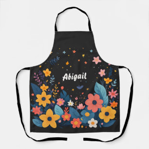 Time to bloom with your Name Apron